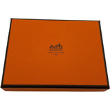 エルメス HERMES エンヴェロープPM □D刻 ルージュ リザード レディース カードケース