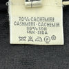 エルメス HERMES カシミヤタートルネックニットセーター ブラック カシミヤ レディース セーター