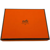 エルメス HERMES カードケース ブルーフランス シェーブル ユニセックス カードケース