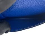 エルメス HERMES カードケース ブルーフランス シェーブル ユニセックス カードケース