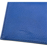 エルメス HERMES カードケース ブルーフランス シェーブル ユニセックス カードケース