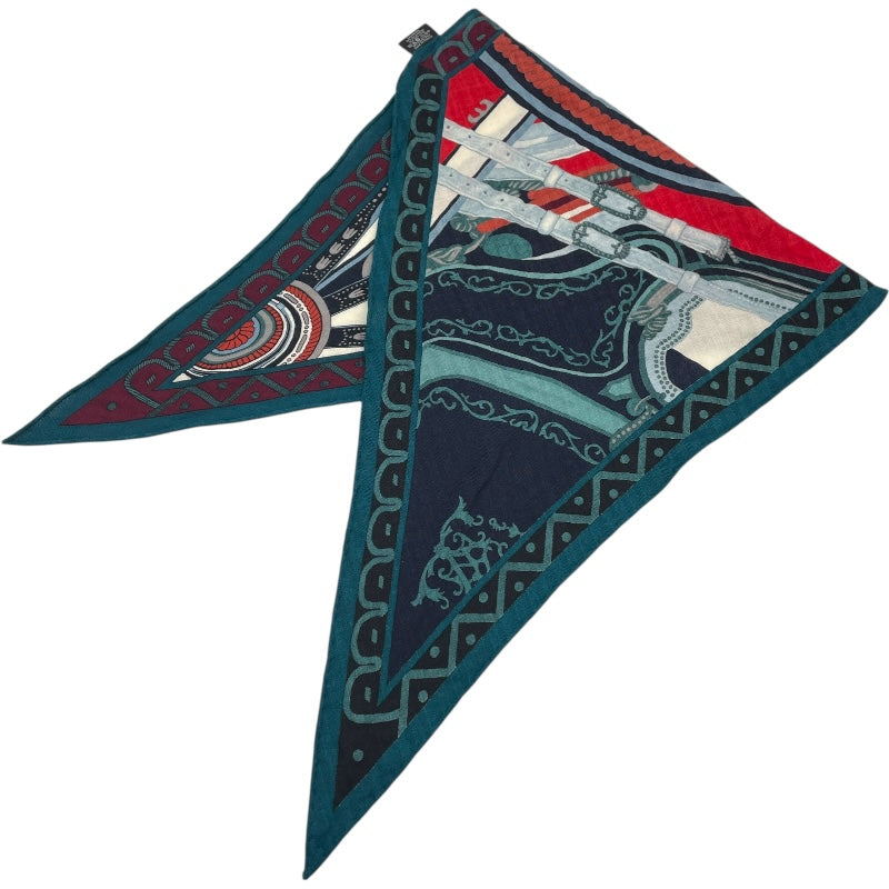 エルメス HERMES ロサンジュMM マルチカラー カシミヤ・シルク