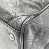 シャネル CHANEL マトラッセロゴボストンバッグ A15685 6番台 ブラック SV金具 カーフ レディース ボストンバッグ