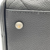 シャネル CHANEL マトラッセロゴボストンバッグ A15685 6番台 ブラック SV金具 カーフ レディース ボストンバッグ