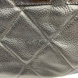 シャネル CHANEL マトラッセロゴボストンバッグ A15685 6番台 ブラック SV金具 カーフ レディース ボストンバッグ