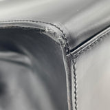 セリーヌ CELINE トグルチェーンハンドバッグ ブラック GD金具 カーフ レディース ハンドバッグ