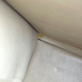 セリーヌ CELINE トグルチェーンハンドバッグ ベージュ GD金具 カーフ レディース ハンドバッグ