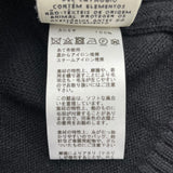 エルメス HERMES カシミヤロングニットカーディガン ブラック カシミヤ レディース カーディガン