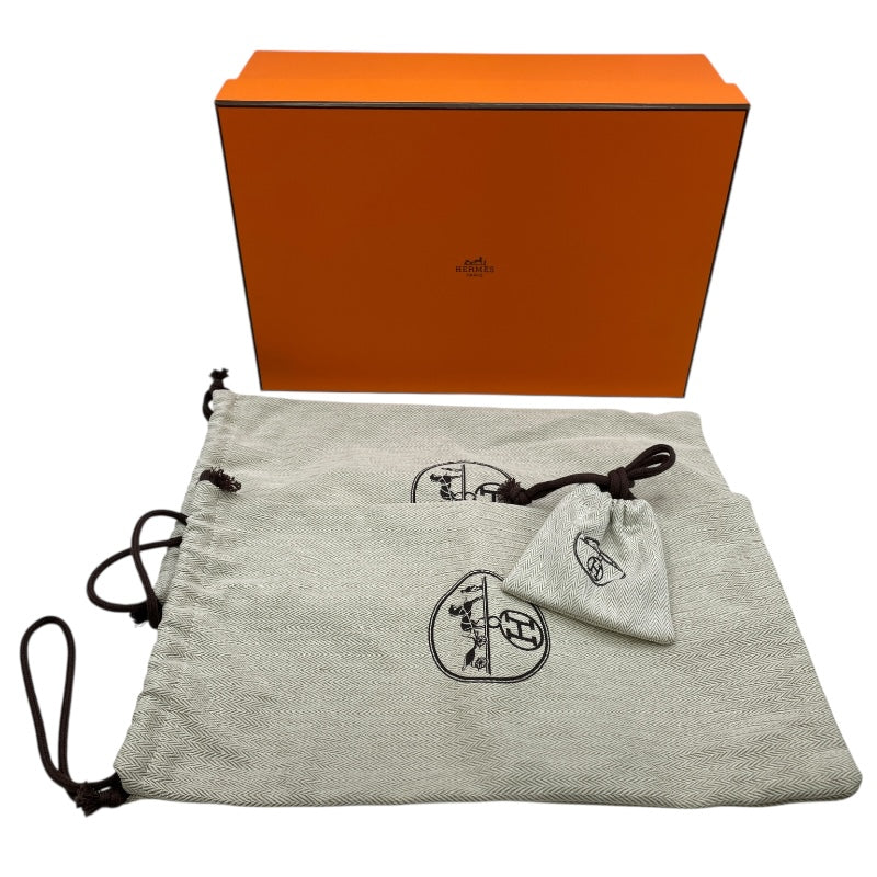 エルメス HERMES ラヴァーケリー金具レザーパンプス ブラック レザー