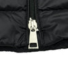 モンクレール MONCLER BARBELFUR ライトダウンコート ブラック ナイロン レディース ダウンジャケット