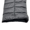 モンクレール MONCLER BARBELFUR ライトダウンコート ブラック ナイロン レディース ダウンジャケット
