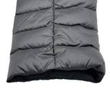モンクレール MONCLER BARBELFUR ライトダウンコート ブラック ナイロン レディース ダウンジャケット