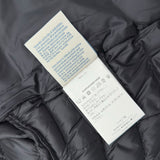 モンクレール MONCLER BARBELFUR ライトダウンコート ブラック ナイロン レディース ダウンジャケット