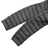 モンクレール MONCLER SORBUS ライトダウンジャケット グレー ナイロン レディース ダウンジャケット