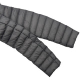 モンクレール MONCLER SORBUS ライトダウンジャケット グレー ナイロン レディース ダウンジャケット