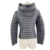 モンクレール MONCLER SORBUS ライトダウンジャケット グレー ナイロン レディース ダウンジャケット