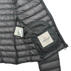 モンクレール MONCLER SORBUS ライトダウンジャケット グレー ナイロン レディース ダウンジャケット