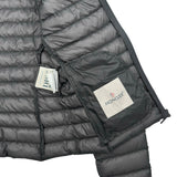 モンクレール MONCLER SORBUS ライトダウンジャケット グレー ナイロン レディース ダウンジャケット