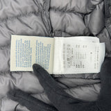 モンクレール MONCLER SORBUS ライトダウンジャケット グレー ナイロン レディース ダウンジャケット