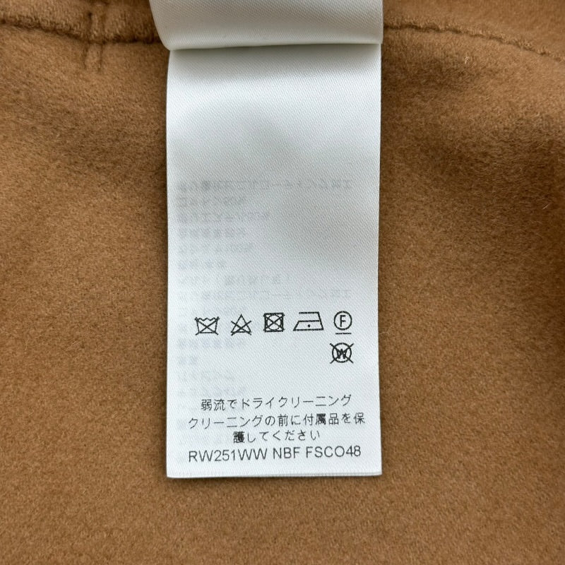 ルイ・ヴィトン LOUIS VUITTON カシミヤフーデッドラップコート FSC048