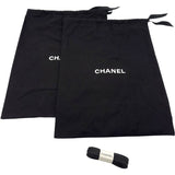 シャネル CHANEL ココマークヒールスニーカー G46871 ブラック ナイロン レディース スニーカー