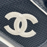 シャネル CHANEL ココマークヒールスニーカー G46871 ブラック ナイロン レディース スニーカー