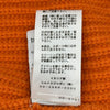 エルメス HERMES カシミヤニットカーディガン オレンジ カシミヤ メンズ カーディガン