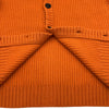 エルメス HERMES カシミヤニットカーディガン オレンジ カシミヤ メンズ カーディガン