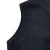 シャネル CHANEL パールココボタンノースリーブニットワンピース P50087 ブラック カシミヤ レディース ワンピース