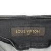 ルイ・ヴィトン LOUIS VUITTON モノグラムキルティングデニムミニスカート WSSK01DBC ブラック デニム レディース ミニスカート