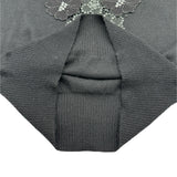 シャネル CHANEL 花柄レースカシミヤニットセーター P26243 ブラック カシミヤ レディース セーター