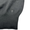 シャネル CHANEL 花柄レースカシミヤニットセーター P26243 ブラック カシミヤ レディース セーター