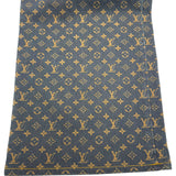 ルイ・ヴィトン LOUIS VUITTON モノグラムストレートカットジーンズ FTPF06 ブラック デニム レディース デニムパンツ