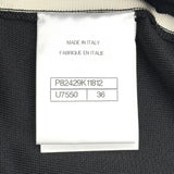 シャネル CHANEL サイドラインココマークワイドパンツ P82429 ブラック シルク レディース パンツ