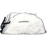 シャネル CHANEL サイドラインココマークワイドパンツ P82429 ブラック シルク レディース パンツ