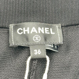 シャネル CHANEL サイドラインココマークワイドパンツ P82429 ブラック シルク レディース パンツ
