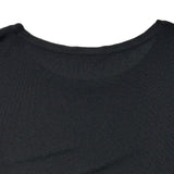 フォクシー FOXEY ロゴショートスリーブ ニットトップス 40753 ブラック レーヨン レディース ニット