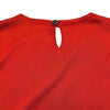 エルメス HERMES シルクトップス レッド シルク レディース カットソー