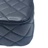 シャネル CHANEL マトラッセ23 カメリア 20番台 ブラック ゴールド ゴールド金具 ラムスキン レディース ショルダーバッグ