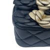 シャネル CHANEL マトラッセ23 カメリア 20番台 ブラック ゴールド ゴールド金具 ラムスキン レディース ショルダーバッグ