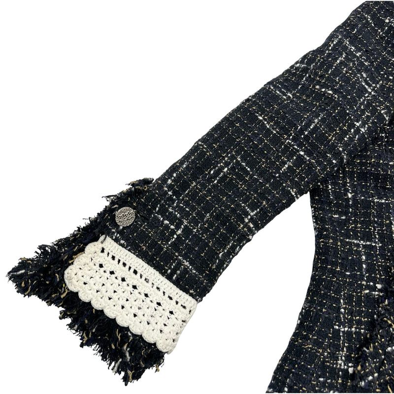 シャネル CHANEL ツイードジャケット P23332 ブラック/チェック