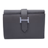 エルメス HERMES ベアンコンビネ ヴェルソ K刻 グリエタン/エトゥープ/シルバー金具 エプソン レディース 三つ折り財布