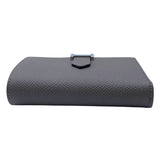 エルメス HERMES ベアンコンビネ ヴェルソ K刻 グリエタン/エトゥープ/シルバー金具 エプソン レディース 三つ折り財布