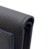 エルメス HERMES ベアンコンビネ ヴェルソ K刻 グリエタン/エトゥープ/シルバー金具 エプソン レディース 三つ折り財布