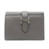 エルメス HERMES ベアンコンビネ ヴェルソ K刻 グリエタン/エトゥープ/シルバー金具 エプソン レディース 三つ折り財布
