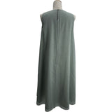 フォクシー FOXEY サイドシャーリングウールドレス 36786 ブルー ウール レディース ワンピース