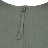 フォクシー FOXEY サイドシャーリングウールドレス 36786 ブルー ウール レディース ワンピース