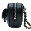 シャネル CHANEL マトラッセ ハートシェイプポーチ AP4838 ブラック/ゴールド金具 ラムスキン レディース ポーチ