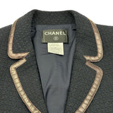 シャネル CHANEL ツイードジャケット P16177 ブラック ウール レディース その他アウター