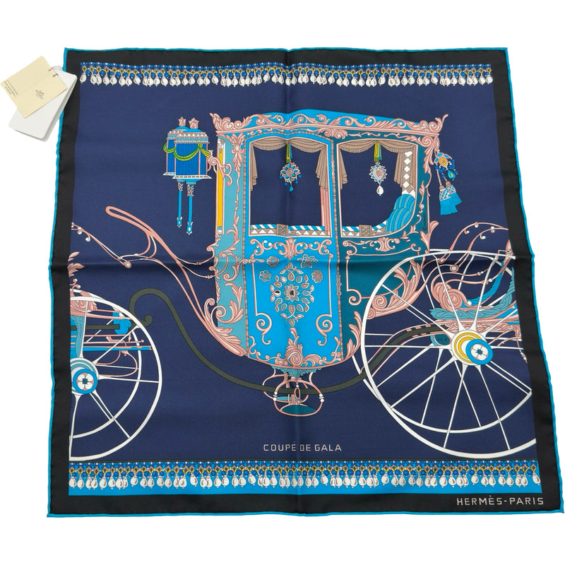 エルメス HERMES カレ40 COUPE DE GALA マルチカラー シルク